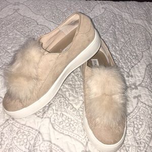 Steve Madden puffy slip ons